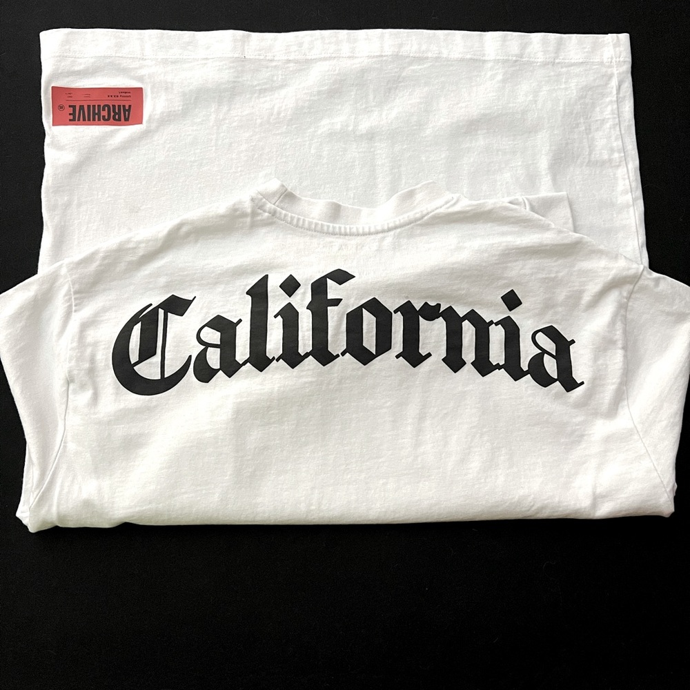 California Graphic Long Sleeve Tee, Men’s Size Small - Picture 4 of 8